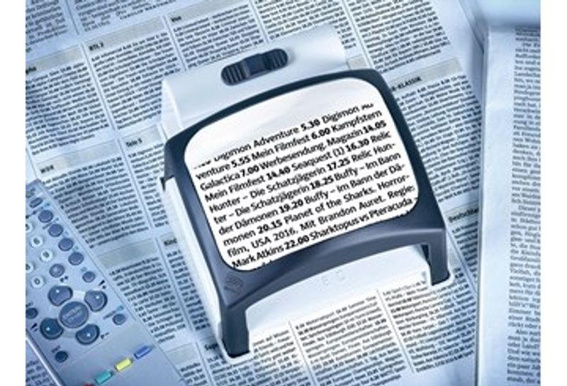 Standlupe 4,5X, Schweiser Twin Lux Led