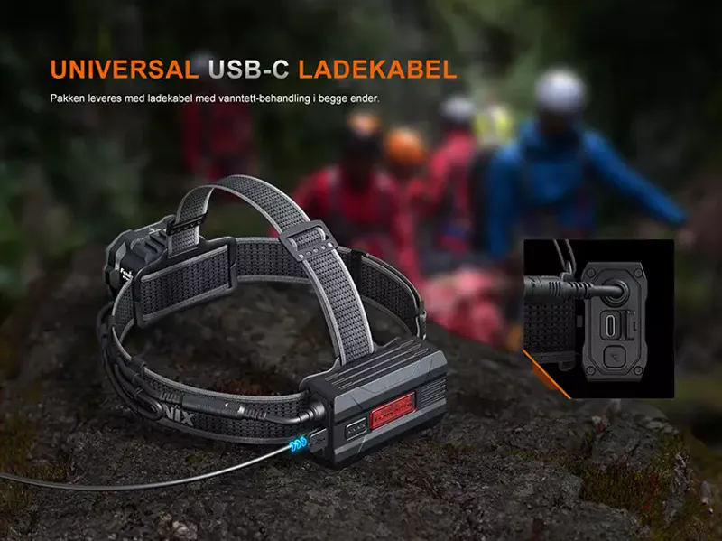 Fenix HP35R Hodelykt 4000LM