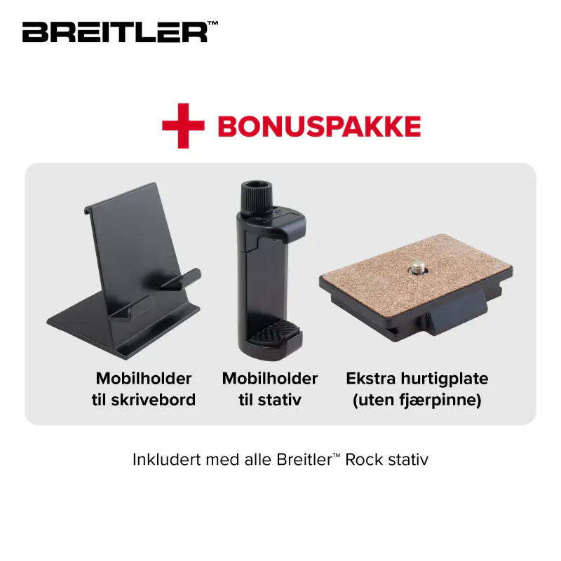 Breitler Rock 163 Stativ Aluminium Tripod
