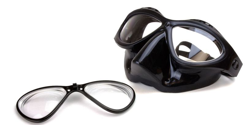 Aquaviz Pro dykkermaske med styrkeinnsats