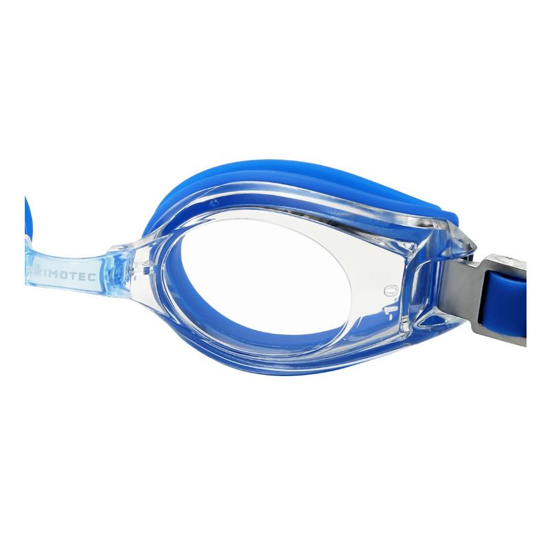 Svømmebrille med styrke- Blå- pluss og minus